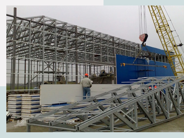 Строительство заводов в Кузнецке