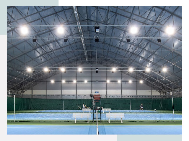 Строительство теннисных кортов в Кузнецк от 625 руб.