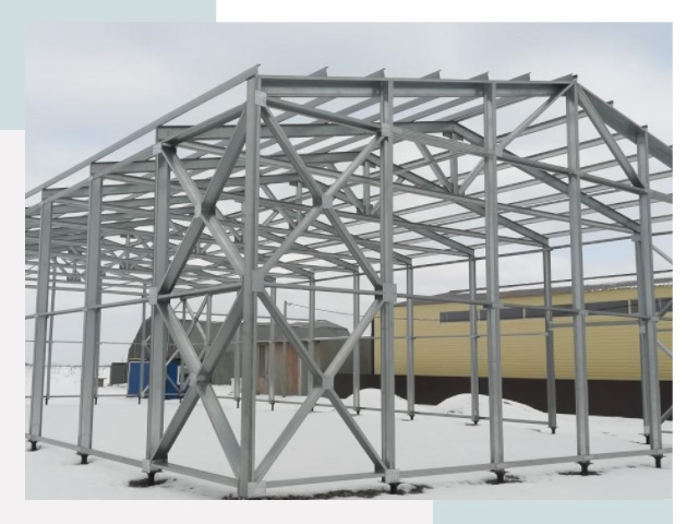 Каркасные ангары в Кузнецке