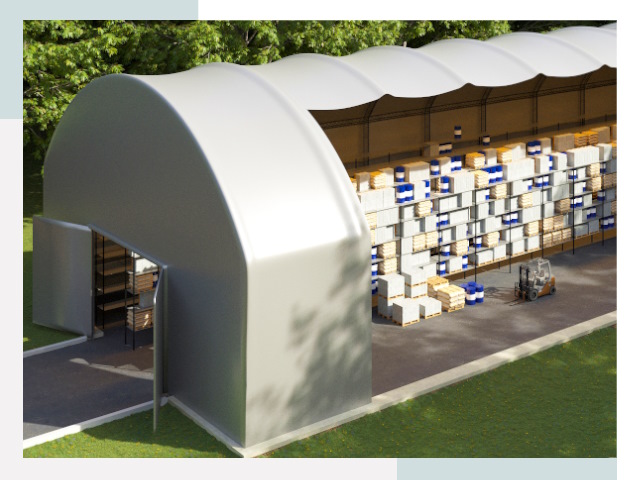 Тентовые ангары в Кузнецке