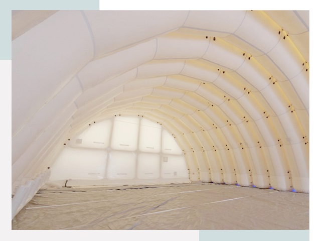 Пневмокаркасные ангары в Кузнецке