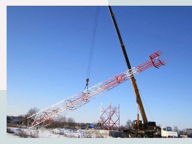 Строительство башен связи в Кузнецке от 625 руб.