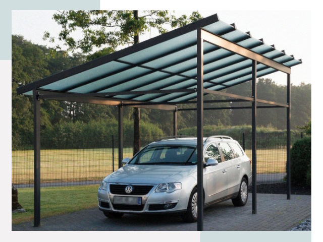 Навесы для автомобилей в Кузнецке