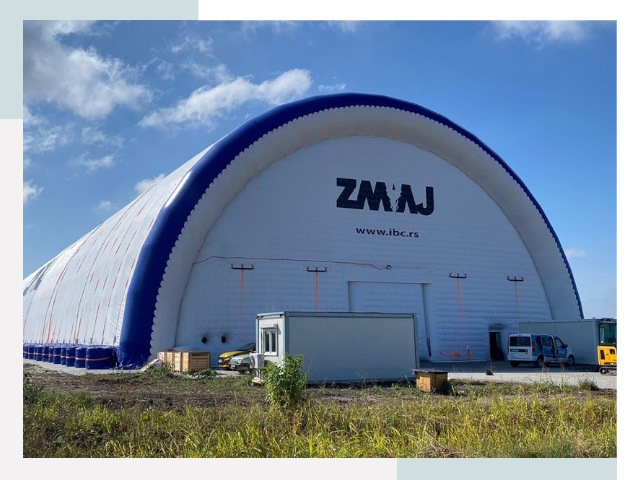 Брендирование ангаров в Кузнецке