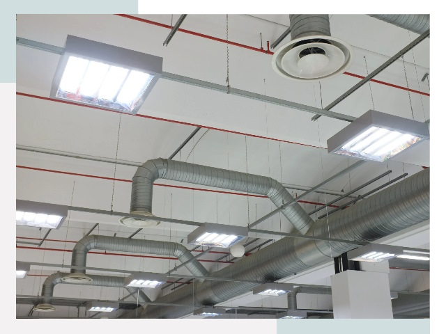 Вентиляция ангаров в Кузнецке