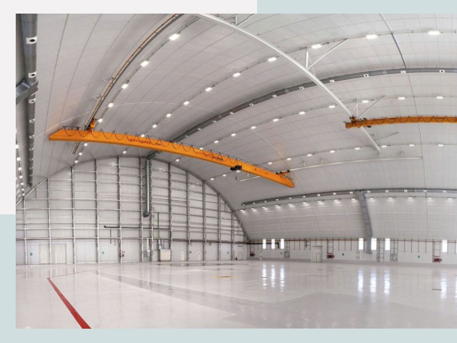 Оснащение ангаров в Кузнецк от СтальСтрой-Кнц - цена от 625 руб.