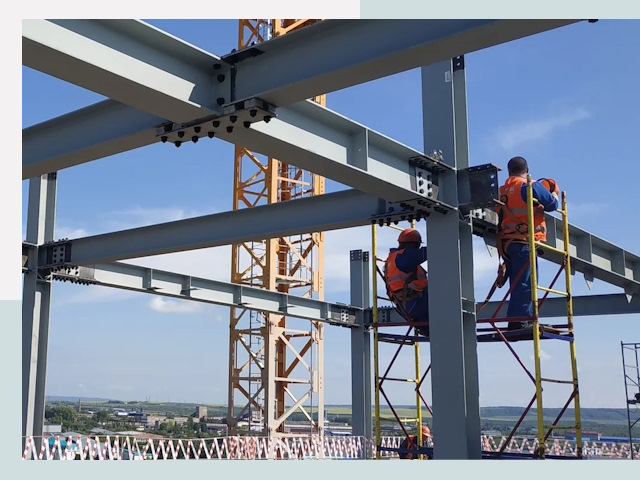 Монтаж металлоконструкций в Кузнецке